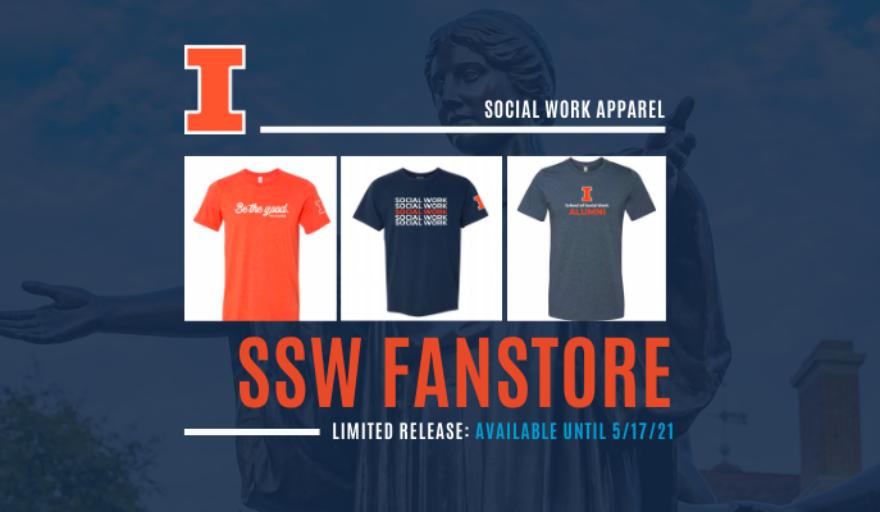 image of t-shirts and promotion of fanstore