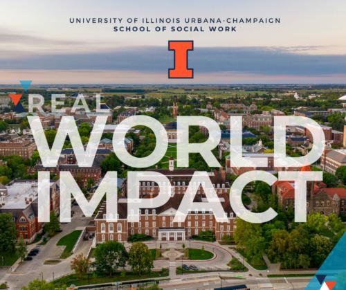 text/graphic of real world impact report cover