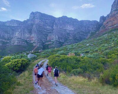 Taryn with other students in CapeTown South Africa