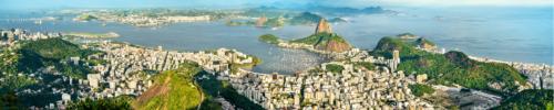 panoramic photo of Rio